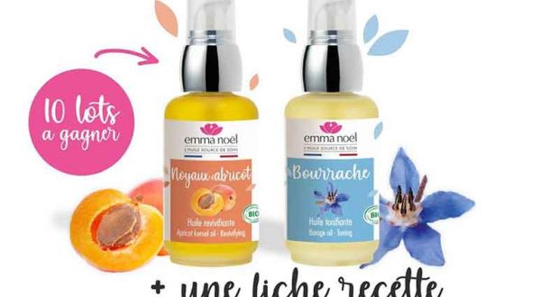 10 lots de 2 produits de soins Emma Noël offerts