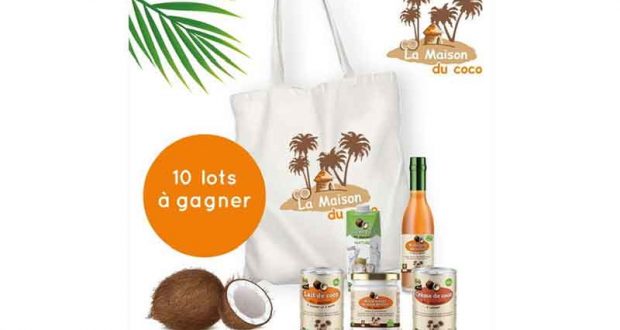 10 lots de produits La Maison du coco offerts