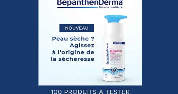 100 Crème Riche Réparatrice Corps de BepanthenDerma à tester