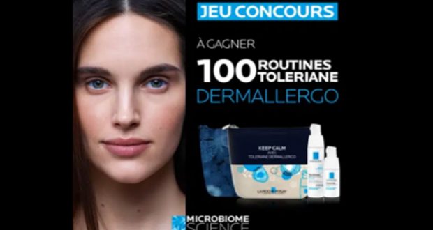 100 routines Toleriane Dermallergo La Roche-Posay offertes