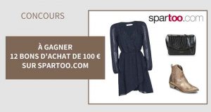 12 bons d'achat Spartoo de 100 euros offerts