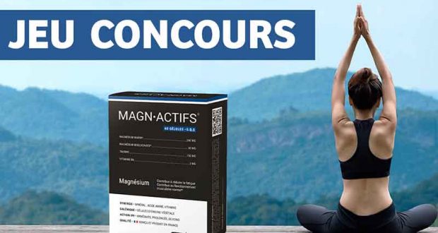 20 cures de MagnActifs contre le stress et la fatigue offertes