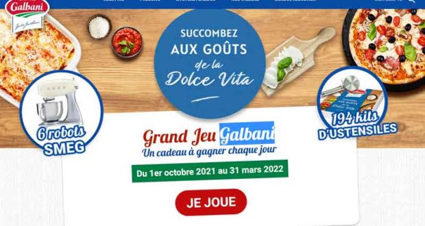 200 lots offerts par Galbani