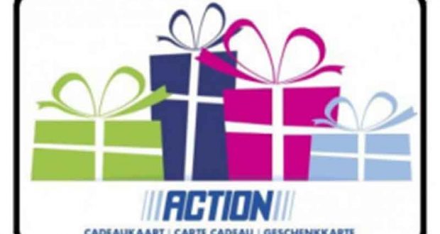 237 chèques-cadeaux "ACTION" offerts