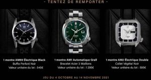 3 montres March LA.B offertes (de 545 à 1295 euros)