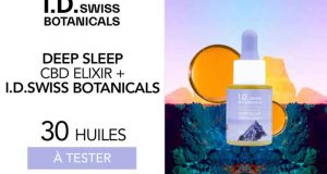 30 Deep Sleep CBD Elixir I.D. Swiss Botanicals à tester