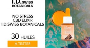 30 No Stress CBD Elixir I.D. Swiss Botanicals à tester