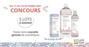 5 lots de 3 produits de beauté Gamme visage offerts