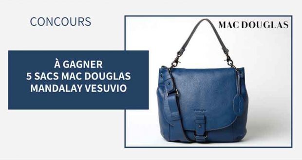 5 sacs Mac Douglas Mandalay Vesuvio offerts