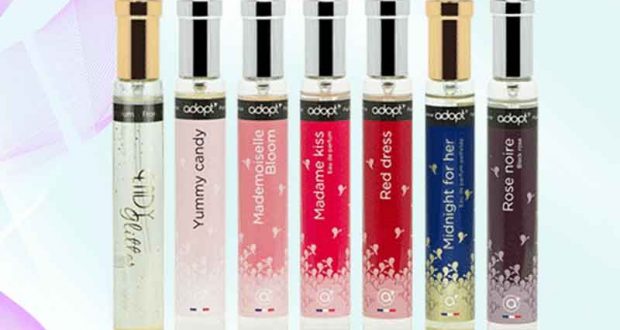50 coffrets de 12 parfums Adopt offerts