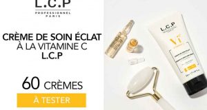 60 Crème de soin éclat à la vitamine C - L.C.P Paris à tester