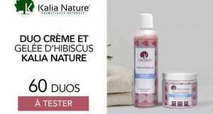 60 Duo Crème et Gelée d'hibiscus de Kalia Nature à tester
