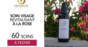 60 Soin visage revitalisant argane & rose Nectarome à tester