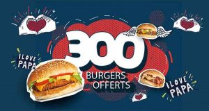 Burger Gratuit pour les 300 premiers clients