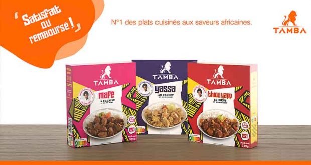 Plat cuisiné africain TAMBA 100% Remboursé