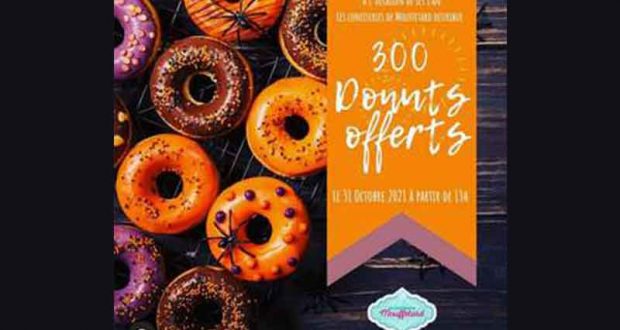 Un donut offert aux 300 premiers clients