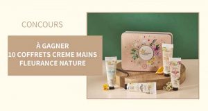 10 coffrets de 4 crèmes mains Fleurance Nature offerts