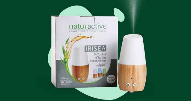 10 diffuseurs d'huiles essentielles Naturactive offerts