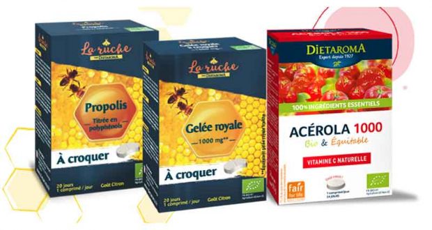 10 lots de 3 boites de compléments alimentaires DIETAROMA offerts