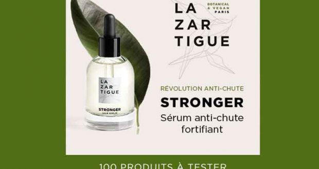 100 Sérum Anti-chute Fortifiant de Lazartigue à tester