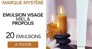 20 Emulsion visage Miel et Propolis à tester