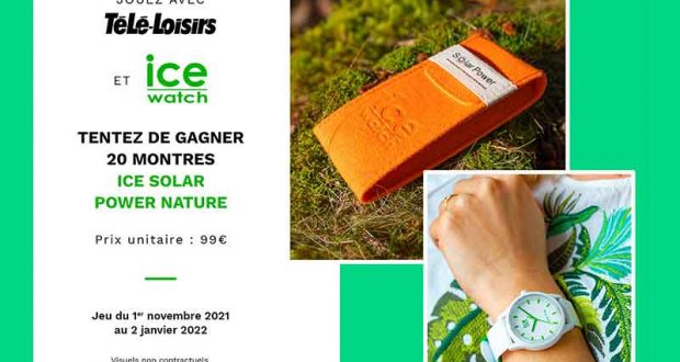 20 montres Ice Solar offertes