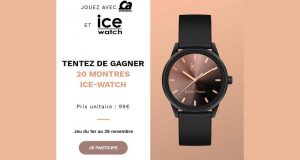 20 montres Ice Watch offertes
