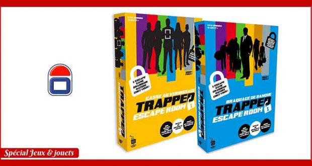 25 boîtes d'escape room Trapped offertes