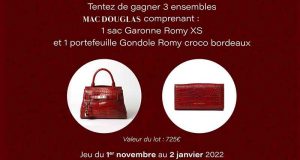 3 ensembles Mac Douglas offerts (725 euros chacun)