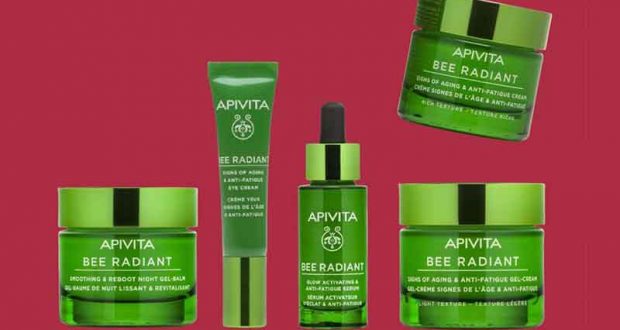 3 lots de 5 produits de soins Apivita offerts