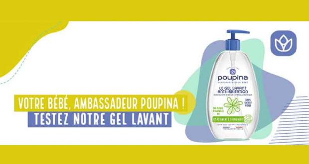 30 Gel Lavant Anti-Irritation POUPINA à tester