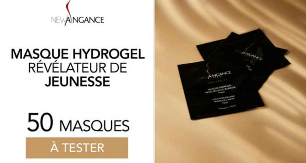 50 Masque Hydrogel Révélateur de Jeunesse New Angance à tester