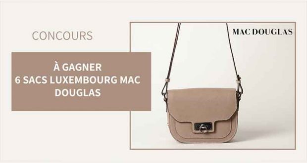 6 sacs à main Luxembourg Mac Douglas offerts