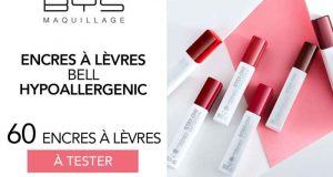 60 Encres à Lèvres BELL Hypoallergenic BYS Maquillage à tester