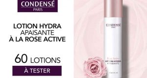 60 Lotion Hydra Apaisante Rose Active de Condensé Paris à tester