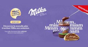 Pâte à Tartiner Milka 100% Remboursé