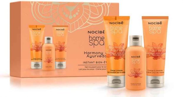 Un coffret de 3 produits HOME SPA Nocibe offert