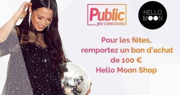 10 bons d'achat Hello Moon Shop de 100 euros offerts