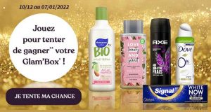 10 coffrets beauté Glam’Box offerts