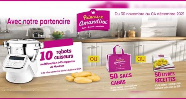 10 robots cuiseurs i-Companion MOULINEX de 1000€ offerts