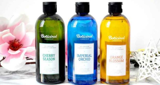 12 gels douche Boticinal offerts