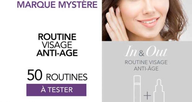 50 ROUTINE IN&OUT VISAGE ANTI-AGE à tester