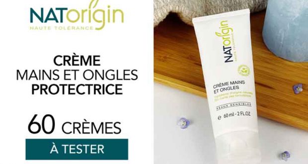 60 Crème Mains et Ongles de NATorigin à tester