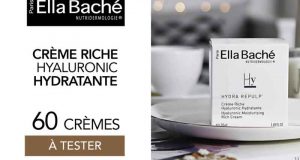 60 Crème Riche Hyaluronic Hydratante Ella Baché à tester