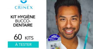 60 KITS hygiène bucco-dentaire Crinex à tester