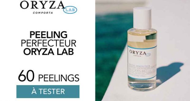 60 Peeling Perfecteur Oryza Lab à tester