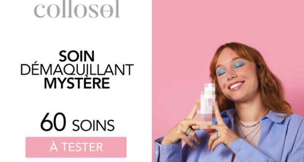 60 Soins Démaquillant Mystère de Collosol à tester