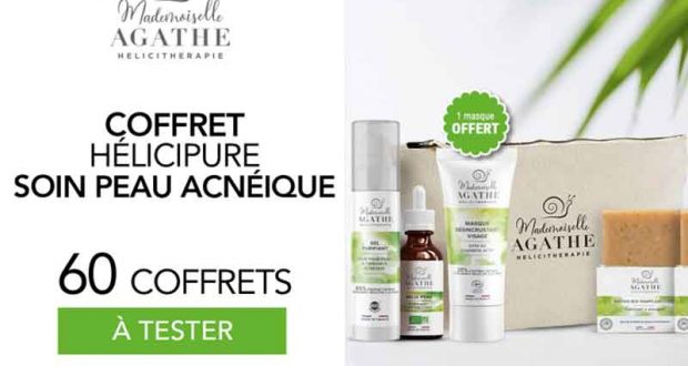 60 coffret Helicipure de Mademoiselle Agathe à tester