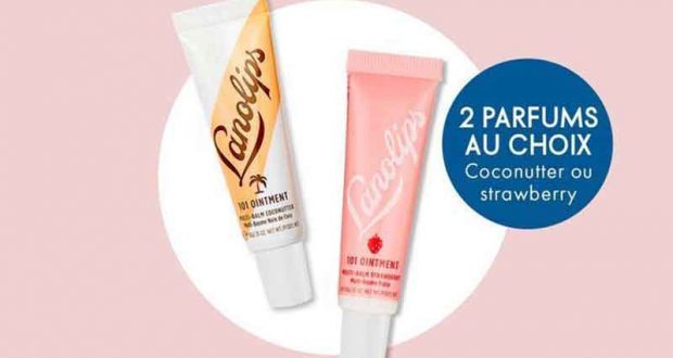 Cadeau : Un baume multi-usages Lanolips x Sephora