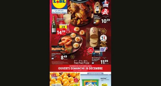 Catalogue Lidl du 22 décembre au 28 décembre 2021